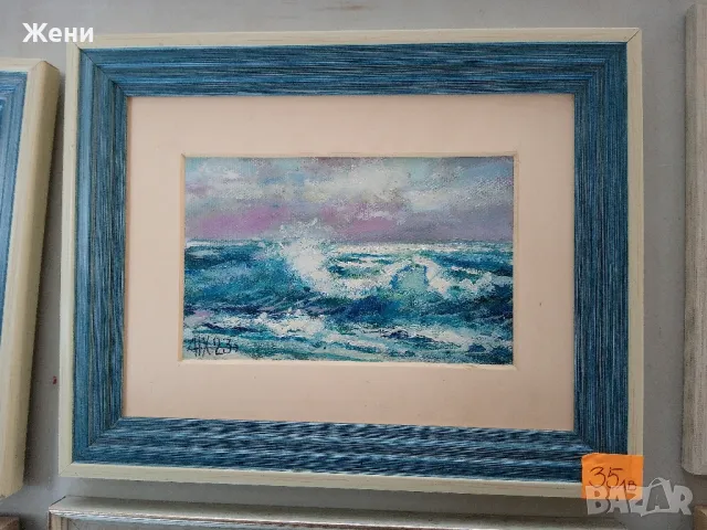 Малки маслени картини на Николай Ханзъров, снимка 3 - Картини - 47631641