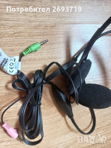 Нови слушалки с микрофон , снимка 2 - Слушалки за компютър - 39550843
