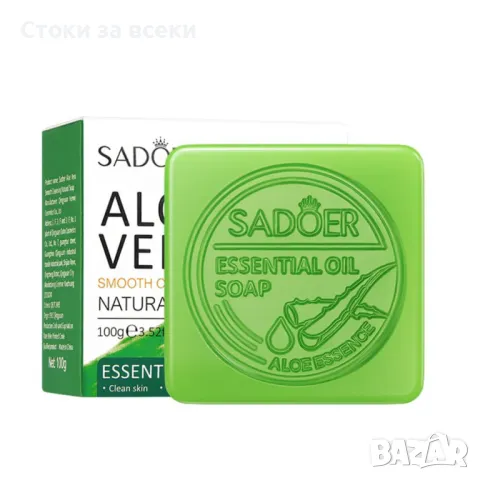 Луксозен глицеринов сапун с алое – хидратация, подхранване и сияйна кожа, снимка 6 - Други стоки за дома - 49173608