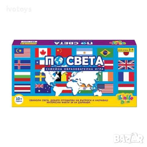 Детска образователна игра Thinkle Stars "По света" - Код 1013