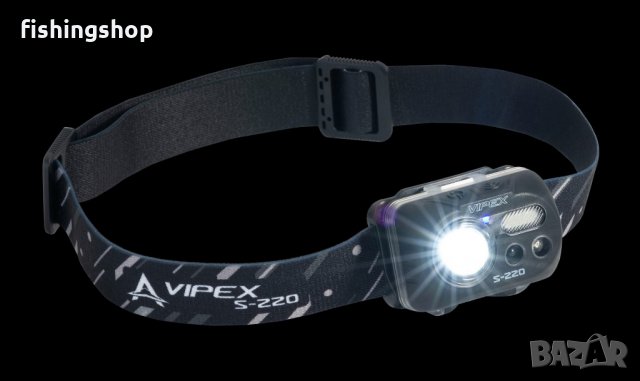 Челник със сензор - Anaconda Vipex S-220 New 2020, снимка 2 - Къмпинг осветление - 28935957