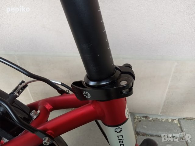 Продавам колела внос от Германия оригинален  алуминиев тройносгъваем велосипед DAHON със 7 скорости, снимка 12 - Велосипеди - 28813834