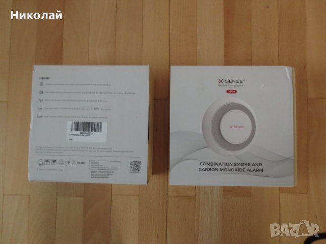 X-Sense XP01 Комбиниран алармен детектор за дим и въглероден окис, снимка 3 - Други стоки за дома - 39678607