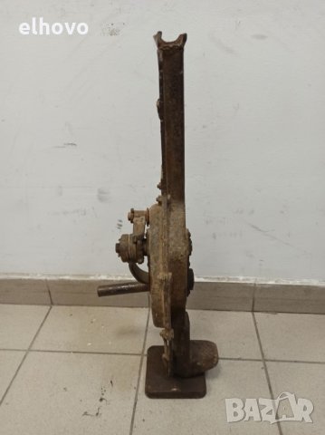 Стар механичен крик за железопътни релси, тип 'Латерна' 3DIN 7355 PFAFF 1943г, снимка 3 - Антикварни и старинни предмети - 32307853