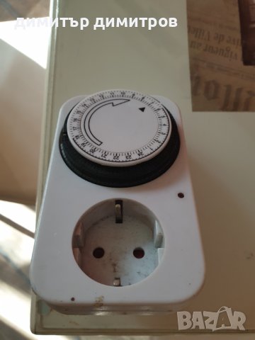 Механичен таймер реле време 220V AC 24h., снимка 1