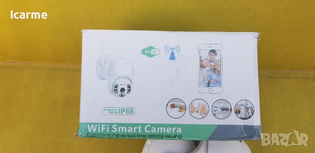 Wi-Fi охранителна камера 5MP, снимка 8 - IP камери - 52790513