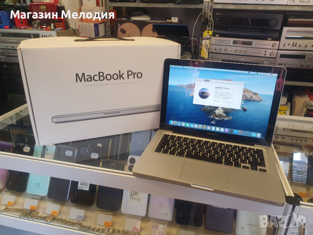 Лаптоп Apple MacBook Pro A1278 В перфектно състояние. С кашон книжки, документи, зарядно. Батерията , снимка 12 - Лаптопи за дома - 44890863