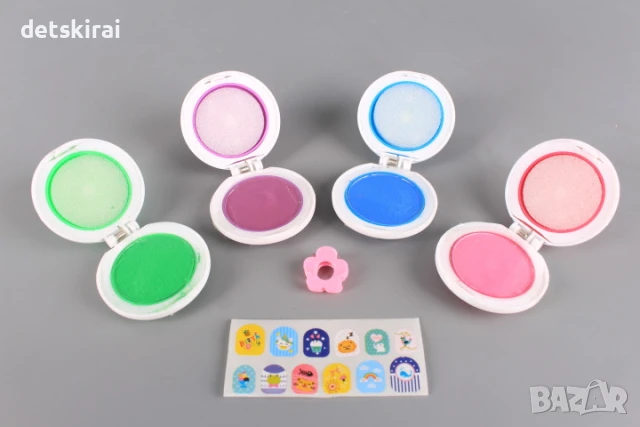 Креда за кичури и стикери за маникюр, снимка 2 - Рисуване и оцветяване - 50496009