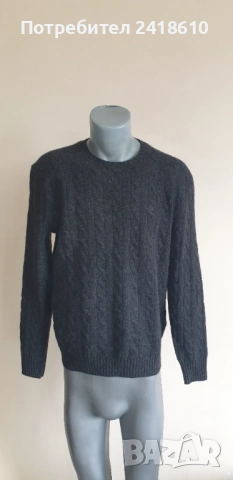 POLO Ralph Lauren Cable Wool/ Cashmere Knit Mens Size M НОВО!  ОРИГИНАЛ! Mъжки Пуловер, снимка 9 - Пуловери - 52629775