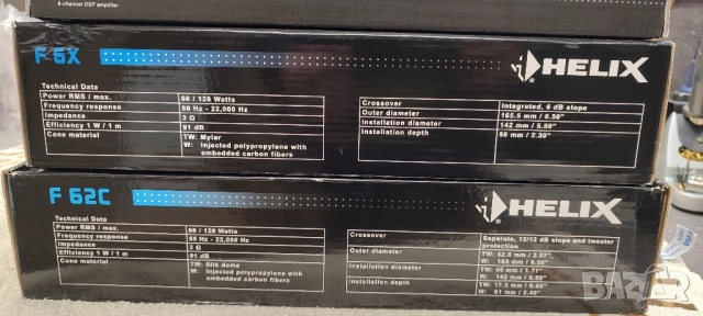 усилватели , тонколони, helix , dd audio, снимка 3 - Ресийвъри, усилватели, смесителни пултове - 52293961