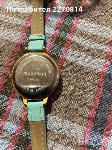 Часовник maddison, снимка 1 - Дамски - 38398377