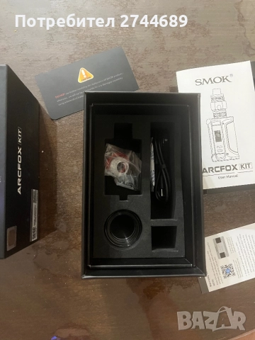 Smok acrfox 230W TFV18, снимка 2 - Вейп без пълнители - 51750508