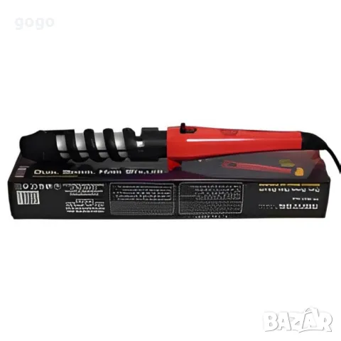 Маша за правене на спирали 2в1 + ПОДАРЪК  Розова силиконова четка за лице, снимка 2 - Маши за коса - 49909450