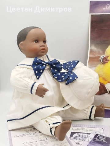 Колекционерска порцеланова кукла , снимка 6 - Кукли - 51446089