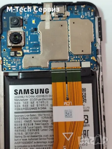 Samsung A03 A035F части основна платка батерия слушалка блок захраване заден капак камера пръстов , снимка 2 - Резервни части за телефони - 48895851