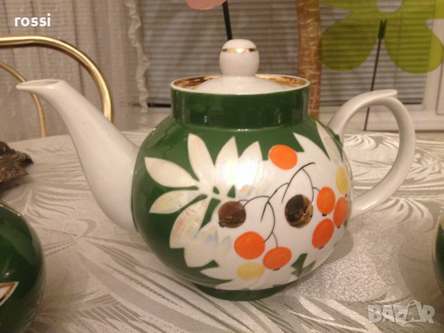 Руски порцелан Дулево Сервиз за чай кафе нов пълен комплект, снимка 4 - Антикварни и старинни предмети - 39519782