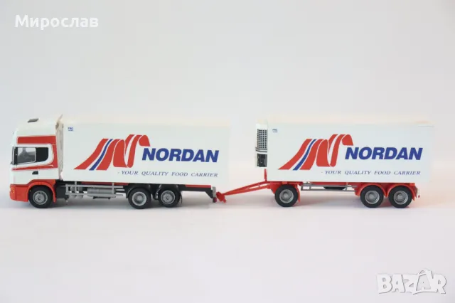 AMW 1:87 H0 SCANIA THERMO KING ХЛАДИЛЕН КАМИОН TIR МОДЕЛ