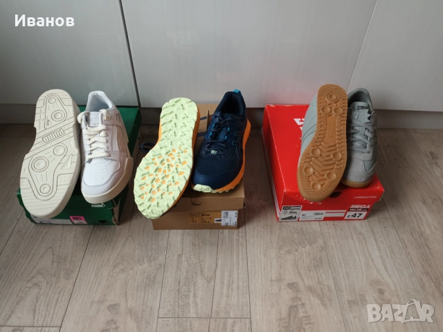 Продавам Puma, ASICS и Lonsdale нови маратонки от Англия, снимка 7 - Маратонки - 52712114