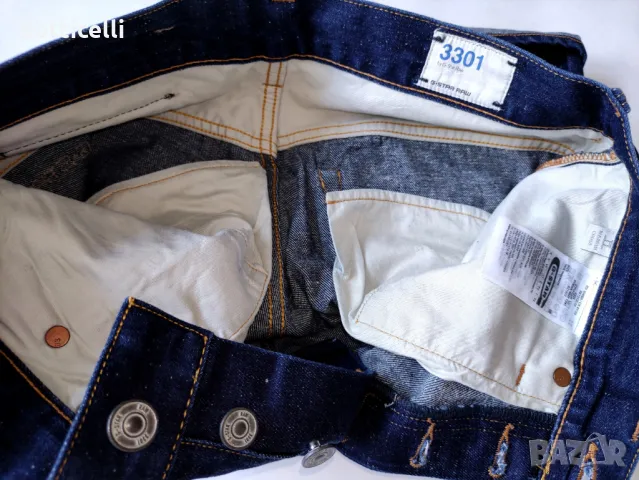 G-star 3301 Straight Mens 1/2 - W30 - оригинални мъжки къси дънкови панталони , снимка 15 - Къси панталони - 50405611