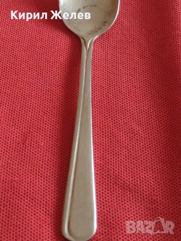 Стара лъжичка за кафе чай от соца с печат STAINLESS STEEL 18/8 за КОЛЕКЦИЯ ДЕКОРАЦИЯ 31670, снимка 3 - Други ценни предмети - 43816261