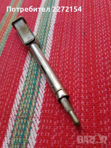 Фирмен печат с тампон и молив, снимка 3 - Антикварни и старинни предмети - 50161175