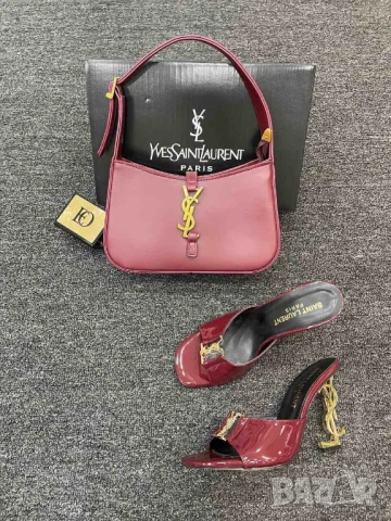 чехли / сандали  на ток YSL saint laurent Dolce&Gabbana , снимка 3 - Чехли - 51024636