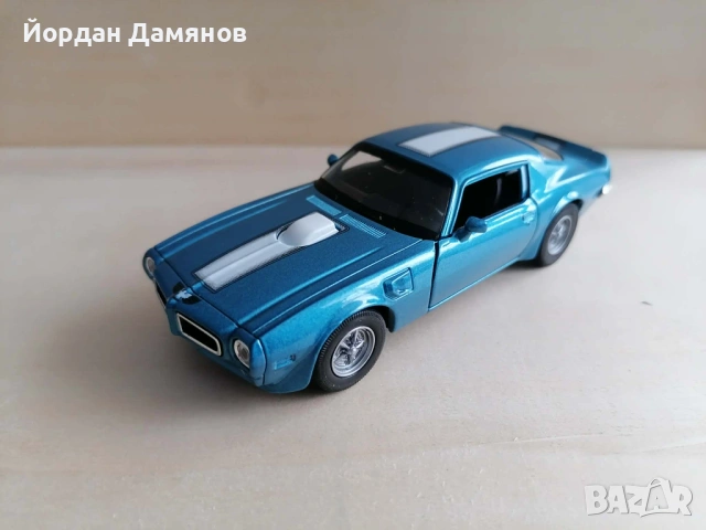 Понтиак Фаербърд ТрансАм '72г в мащаб 1:34