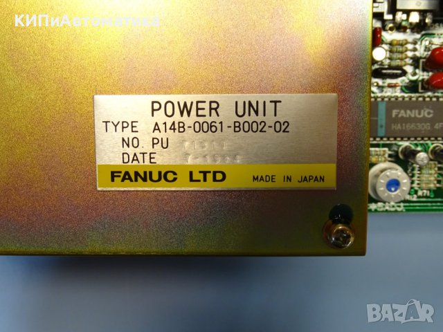 захранващ блок FANUC A14P-0061-B001/XB power supply unit, снимка 4 - Резервни части за машини - 39638859