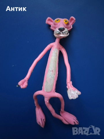 Рядка Гумена Фигурка Играчка Пинко от Соца 70'те год., снимка 3 - Колекции - 52566309