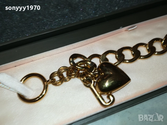 ГРИВНА-JUICY COTURE GOLD BORN IN USA-ВНОС SWISS 0110251745, снимка 11 - Гривни - 51910728