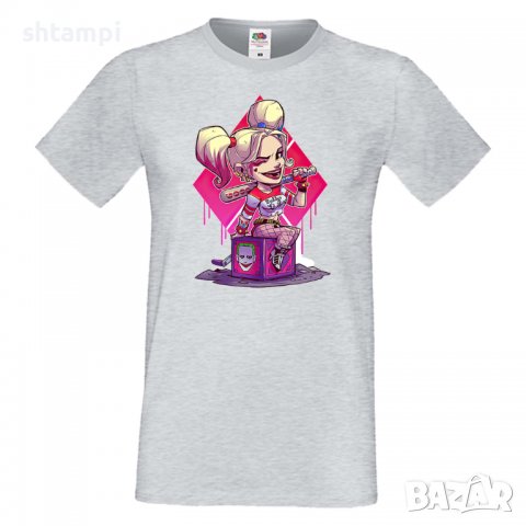 Мъжка тениска DC Harley Queen Star Wars Игра,Изненада,Подарък,Геймър, , снимка 10 - Тениски - 36808360