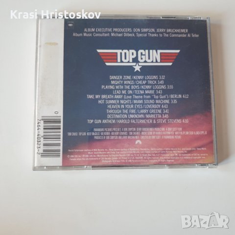 Top Gun Original Motion Picture Soundtrack cd, снимка 3 - CD дискове - 43429813