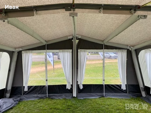 Модел 2024г. Надуваем форселт за каравана, Camptech Kensington AiR N:9(850-875см)земя-земя, снимка 6 - Палатки - 52304556