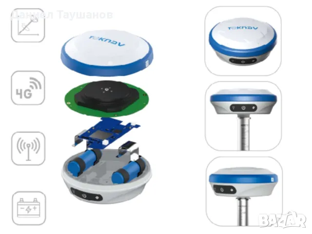 GNSS приемник T10Pro на TOKNAV - високоточен геодезически GPS., снимка 2 - Други - 50091255