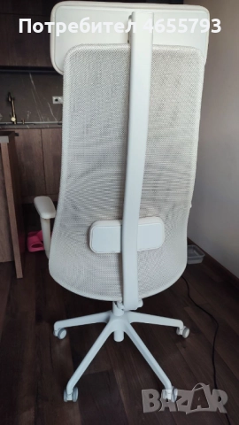 офис стол с подлакътници JÄRVFJÄLLET IKEA, снимка 3 - Столове - 52552963