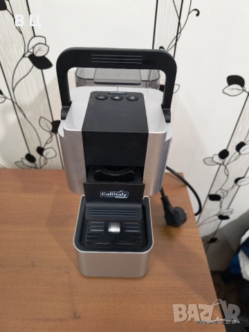 Капсулна кафе машина Caffitaly System IRIS S27 - сребро,+20 бр. капсули, снимка 2 - Кафемашини - 51842432