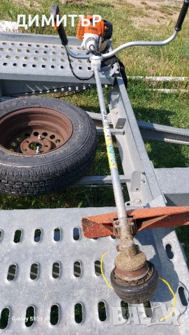 бензинова косачка STIHL fs 130, снимка 2 - Градинска техника - 50631255