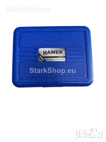 Ударни Адаптери – Преходници за Гедоре 8 части Cr-v Хром-ванадии HAWEK, снимка 3 - Куфари с инструменти - 50259557