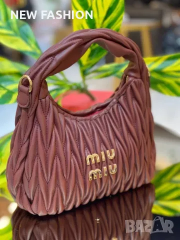 Дамски Кожени Чанти ✨MIU MIU , снимка 5 - Чанти - 50319486
