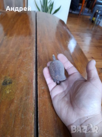 Стар звънец,хлопка,чан #6, снимка 3 - Антикварни и старинни предмети - 35524995