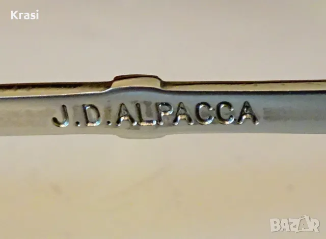 Посребрена лъжица с Елен,Замък,Люксенбург, снимка 6 - Прибори за хранене, готвене и сервиране - 47590276