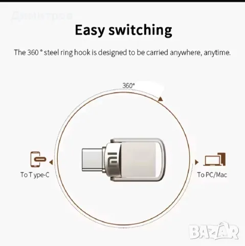 Нова Флаш памет Метална XIAOMI 2TB(2 хиляди GB), снимка 9 - USB Flash памети - 49969817