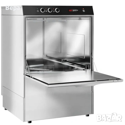 Професионална Съдомиялна машина, 4.9kW, с дренажна помпа и авт дозатор, снимка 2 - Друго търговско оборудване - 53020084