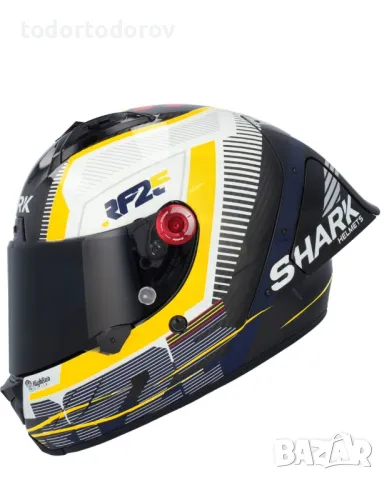 Мото Каска мотор SHARK AERON GP REPLICA R. Fernandez MotoGP helmet, снимка 2 - Аксесоари и консумативи - 50296703