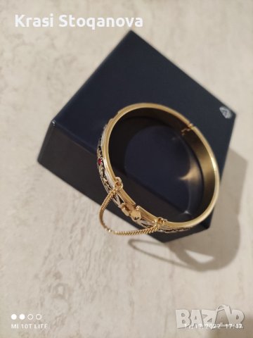 Дамска Гривна в Златист Цвят с Дизайн , снимка 4 - Гривни - 38976194