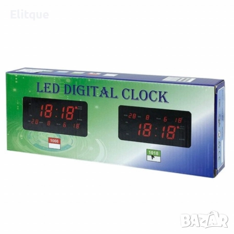 Настолен LED часовник, снимка 4 - Други стоки за дома - 52815653