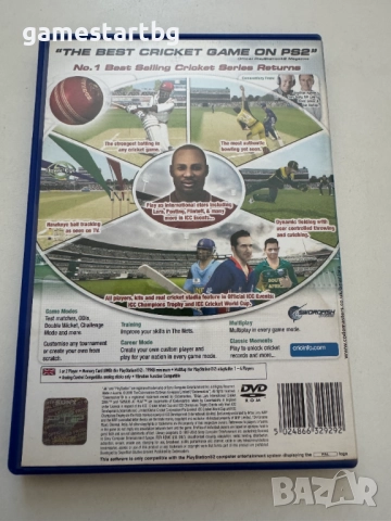 Brian Lara International Cricket 2005 за PS2, снимка 2 - Игри за PlayStation - 51756469