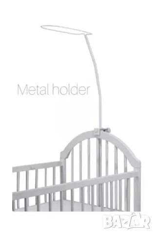 Балдахин за детско легло + Стойка за балдахин за кошара, снимка 6 - Кошарки - 41699718