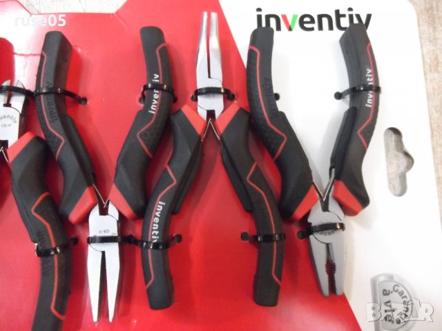 Комплект от 6 бр. мини клещи "INVENTIV" нов, снимка 5 - Клещи - 38140166