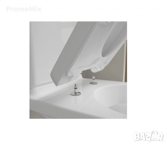 Тоалетна седалка с капак Villeroy & Boch 9M38S101 O.Novo тоалетна седалка дъска за тоалетна чиния, снимка 5 - Други стоки за дома - 39457344